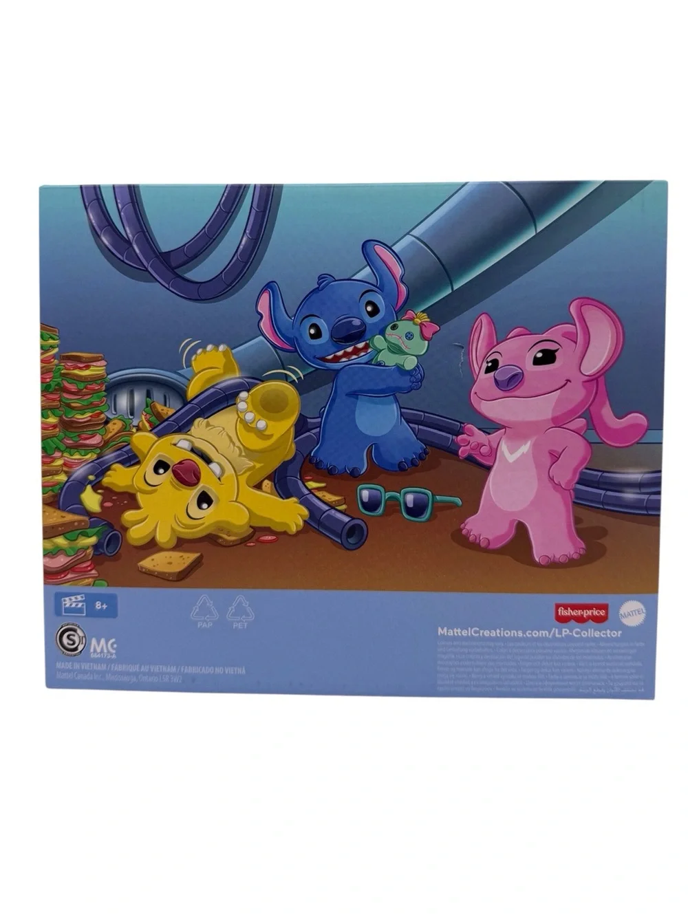 Little People Disney LILO & STITCH Collector Set - STITCH, ANGEL  & REUBEN - New
